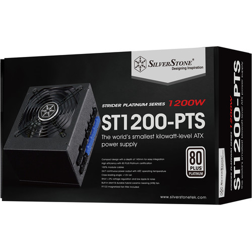 SilverStone Strider 1200W 80 PLUS Platinum Modular ATX Power Supply