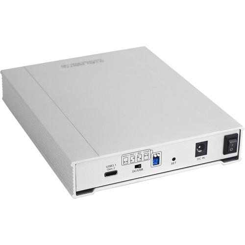 Oyen Digital MiniPro RAID V3 2-Bay USB 3.1 Gen 2 Type-C Enclosure (Silver)