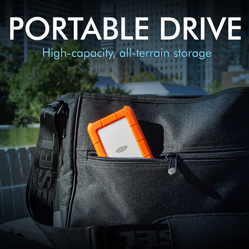 LaCie 4TB Rugged USB 3.1 Gen 1 Type-C External Hard Drive