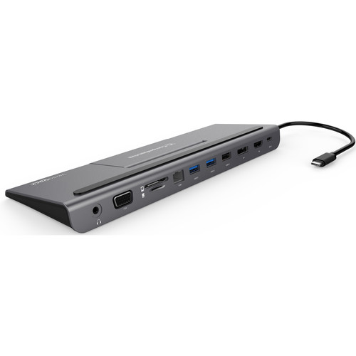 Comprehensive VersaDock USB Type-C 4K Triple Display Docking Station (HDMI/DisplayPort/VGA/USB)