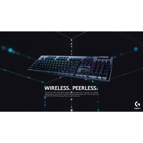 Logitech G G915 LIGHTSPEED Wireless RGB Mechanical Gaming Keyboard (GL Linear)
