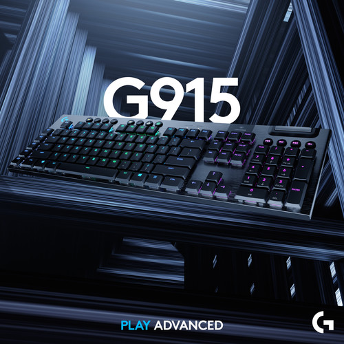 Logitech G G915 LIGHTSPEED Wireless RGB Mechanical Gaming Keyboard (GL Linear)