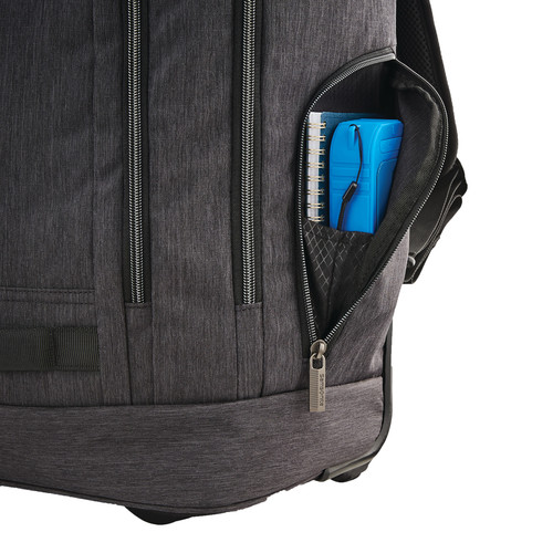 Samsonite Modern Utility Convertible Wheeled Backpack (Charcoal Heather)