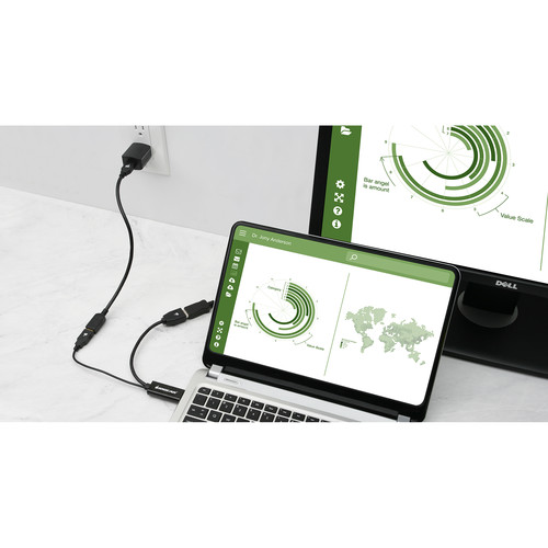 IOGEAR 4K 30 Hz HDMI Male to DisplayPort Female Adapter Cable