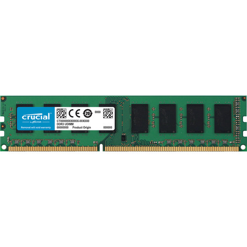 Crucial 8GB DDR3L 1600 MHz UDIMM Memory Module