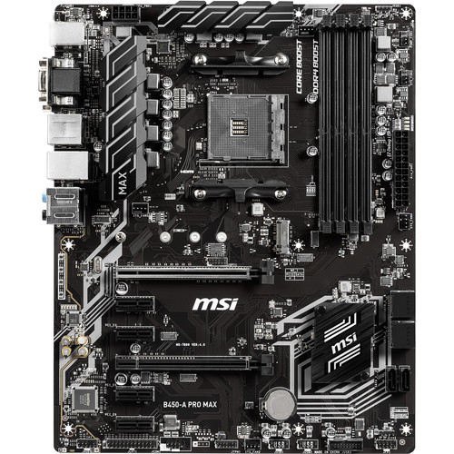 MSI B450-A PRO MAX AM4 ATX Motherboard