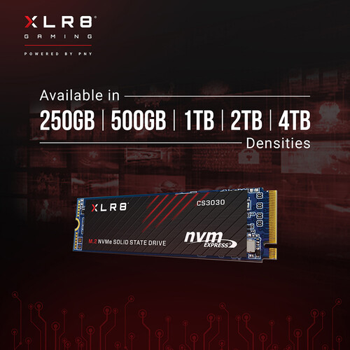 PNY Technologies 250GB XLR8 CS3030 NVMe M.2 Internal SSD