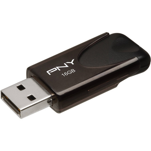 PNY Technologies 16GB Attache 4 USB 2.0 Type-A Flash Drive (3-Pack)