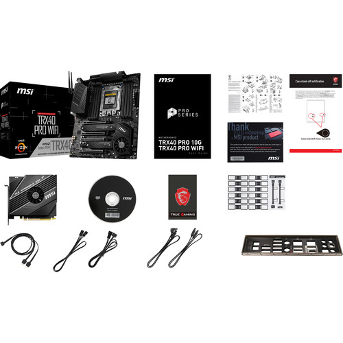 MSI TRX40 PRO WIFI TRX4 ATX Motherboard