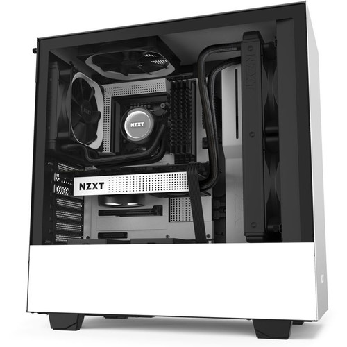 NZXT H510 Mid-Tower Case (Matte White)