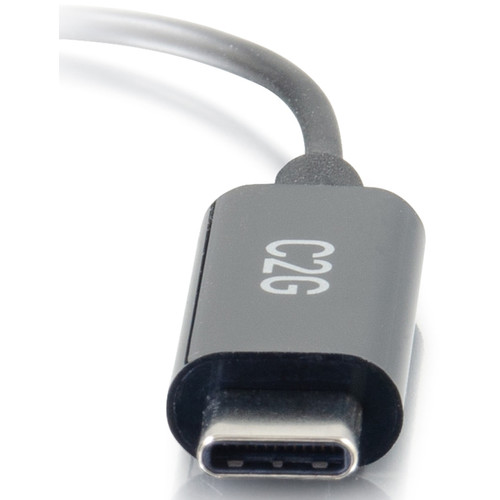 C2G USB Type-C to Female 3.5mm TRS Adapter Cable