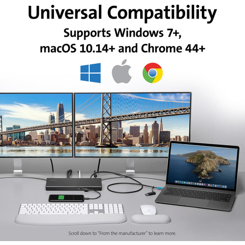 Kensington SD4750P USB Type-C Docking Station