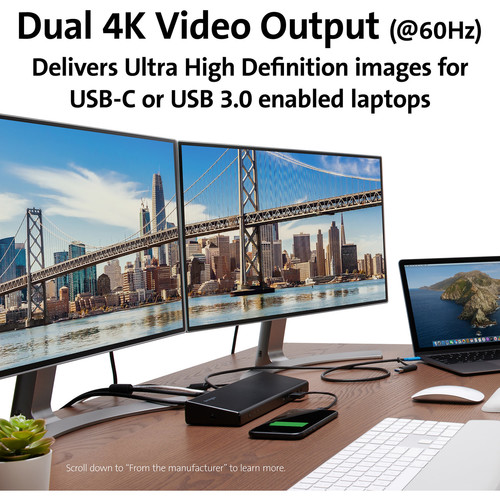 Kensington SD4750P USB Type-C Docking Station