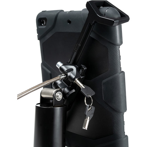 CTA Digital Universal Security Grip Kiosk Stand for Tablets