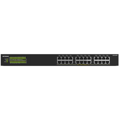 Netgear GS324PP 24-Port Gigabit PoE-Compliant Unmanaged Switch