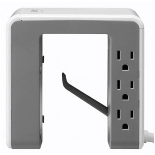 APC Essential SurgeArrest 6-Outlet Surge Protector with USB Ports (120V, White)