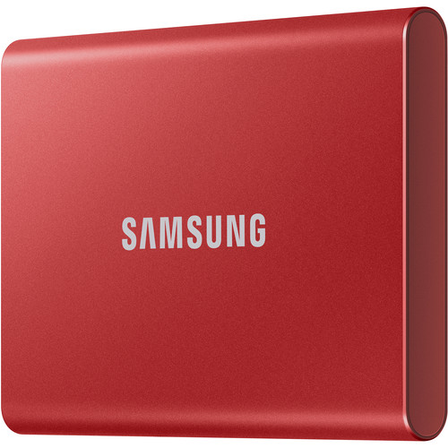 Samsung 2TB T7 Portable SSD (Red)