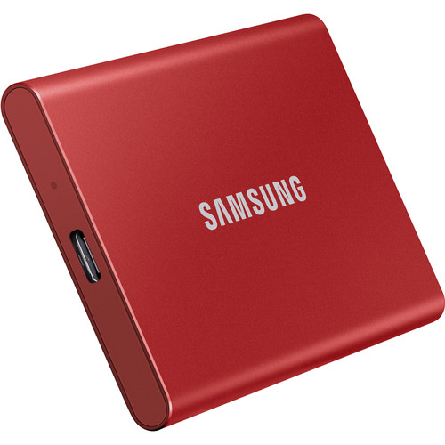 Samsung 2TB T7 Portable SSD (Red)