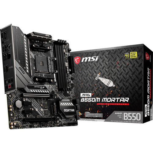 MSI MAG B550M MORTAR AM4 Micro-ATX Motherboard