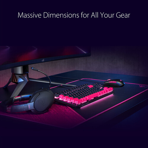 ASUS Republic of Gamers Sheath Electro Punk Mousepad