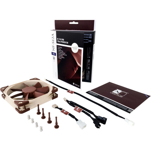 Noctua NF-S12A PWM 120mm Cooling Fan (Brown)