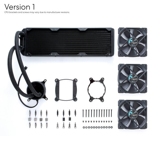Fractal Design Celsius S36 Liquid CPU Cooler (Blackout)