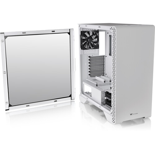 Thermaltake S300 Tempered Glass Mid-Tower Case (Snow)