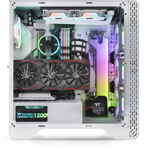 Thermaltake S300 Tempered Glass Mid-Tower Case (Snow)
