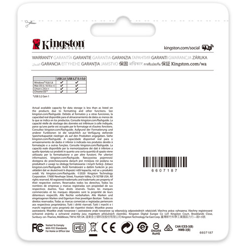 Kingston 256GB DataTraveler Exodia Flash Drive