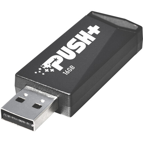 Patriot 16GB Push+ USB 3.2 Gen 1 Flash Drive