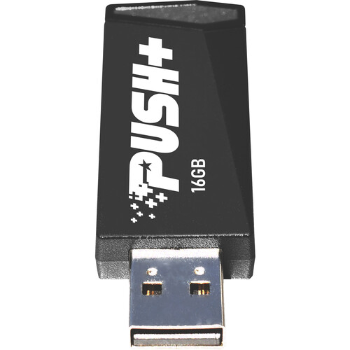 Patriot 16GB Push+ USB 3.2 Gen 1 Flash Drive