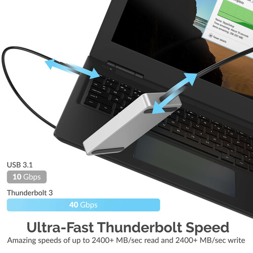 Sabrent 4TB Rocket XTRM Thunderbolt 3 External SSD