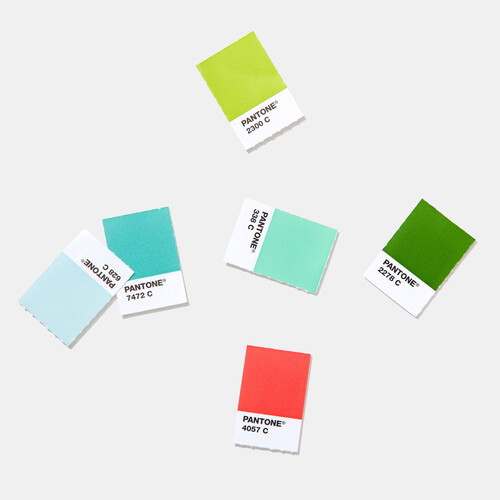 Pantone Coated and Uncoated Solid Color Chips Book