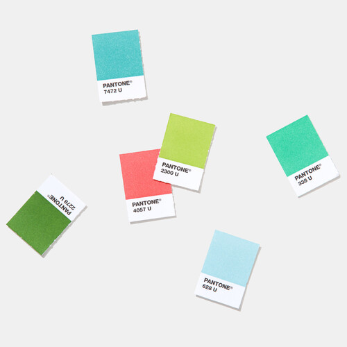 Pantone Coated and Uncoated Solid Color Chips Book