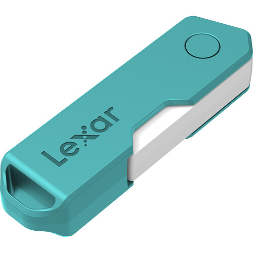 Lexar 32GB JumpDrive TwistTurn2 USB Flash Drive (Teal)