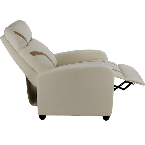Spieltek RL Gaming Recliner (Cream/Brown)