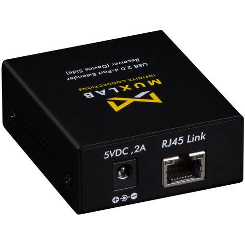 MuxLab 4-Port USB 2.0 Extender Kit (164')