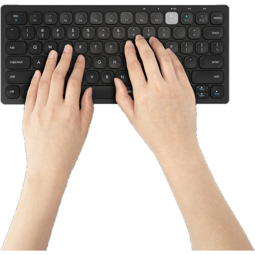 Kensington Multi-Device Dual Wireless Compact Keyboard (Black)