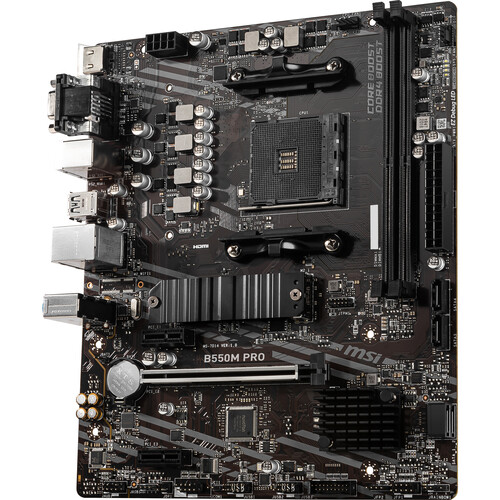 MSI B550M PRO Mini-ATX Motherboard