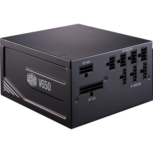 Cooler Master V650 Gold V2 650W 80 PLUS Gold Modular Power Supply (Black)
