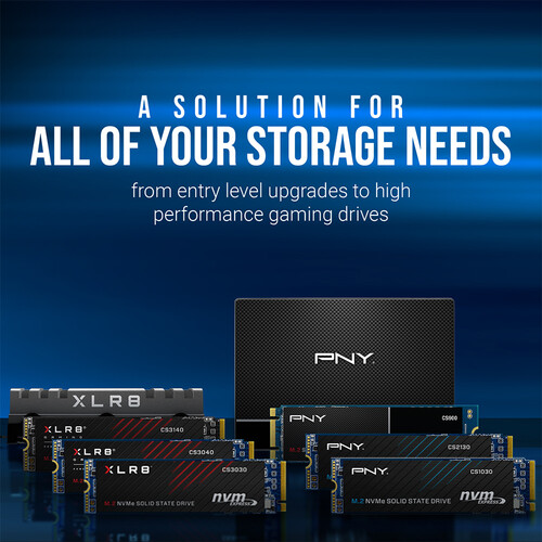 PNY Technologies CS1030 500GB M.2 NVMe SSD