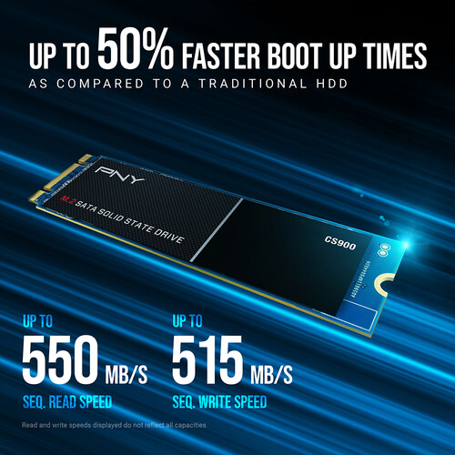 PNY Technologies CS900 500GB M.2 SATA III SSD