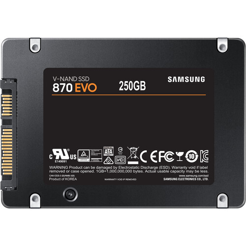 Samsung 250GB 870 EVO SATA III 2.5
