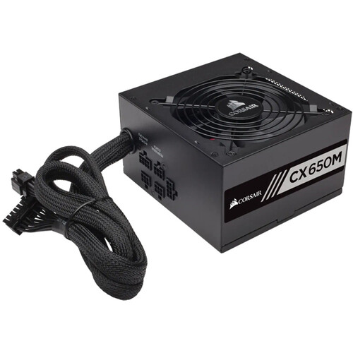 Corsair CX Series CX650M 650W 80 PLUS Bronze Semi-Modular ATX Power Supply