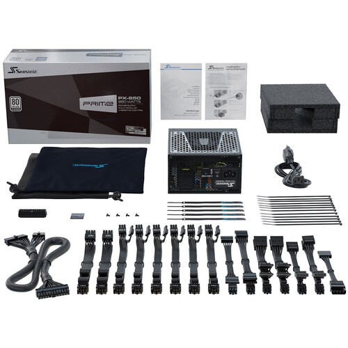 SeaSonic Electronics PRIME PX Series 850W 80 PLUS Platinum Fully Modular Power Supply