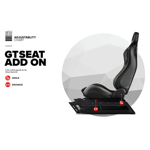 Next Level Racing GTSeat Add-On for Wheel Stand DD & Wheel Stand 2.0