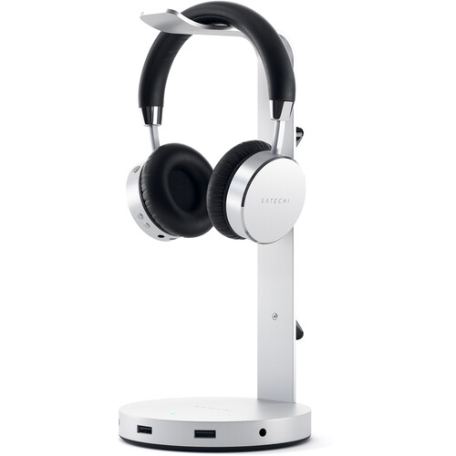 Satechi Aluminum USB Headphone Stand (Silver)
