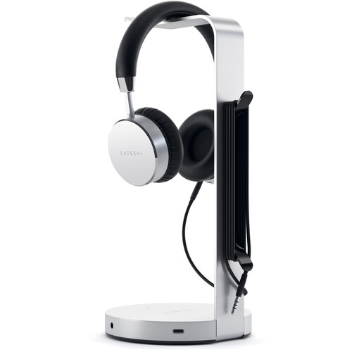 Satechi Aluminum USB Headphone Stand (Silver)