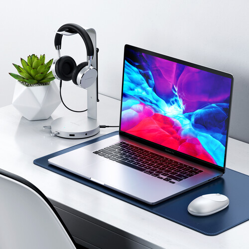 Satechi Aluminum USB Headphone Stand (Silver)