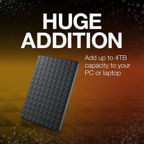 Seagate 2TB Expansion Portable USB 3.0 External Hard Drive
